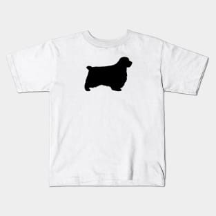 Clumber Spaniel Silhouette Kids T-Shirt